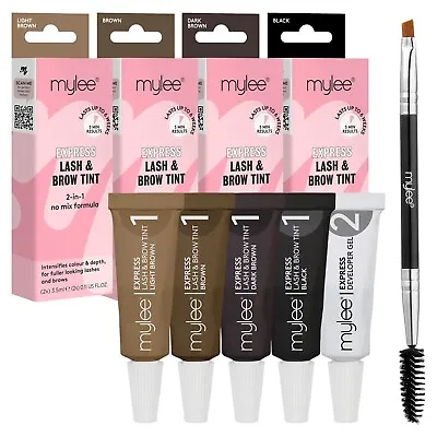 £9.99 • Buy Mylee Express Eyelash & Eyebrow Tint Kit Semi-Permanent Professional Tinting Dye