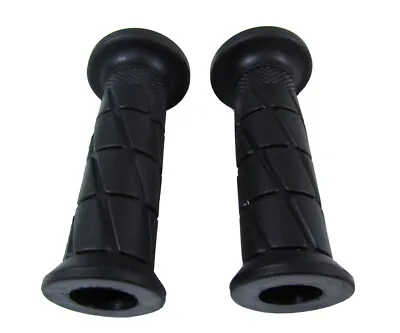 Ducati Monster 400 600 Black Soft Rubber Comfort Open End Motorcycle Grips (Pai • $19.99