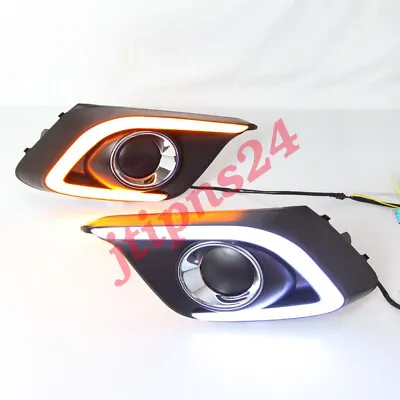 For Mazda 3 Axela 2014-2016 LED Daytime Running Lights DRL Fog Lamp L&R Side • $94.99