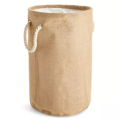 Collapsible Laundry Basket Large With Drawstring Top Closure (13.4 X 22 In) • $16.49