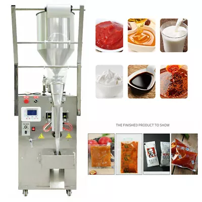 Food Packaging Machine 5-100/50-500ml Ketchup Honey Filling And Sealing Machine • $2500
