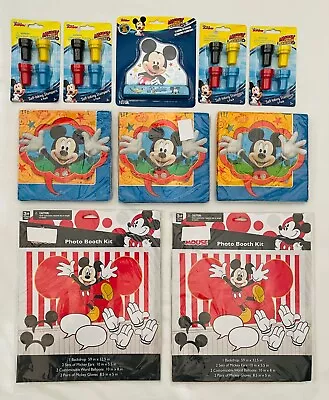 MICKEY MOUSE Party Supplies Favors Decorations Assorted Bulk NEW • $26.88