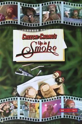 Cheech And Chong's Up In Smoke Scene Collage Poster 24 X 36 • £45.49