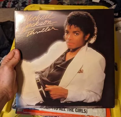 1982 Michael Jackson  Thriller  LP QE 38112 Carrollton Beatles • $19.88