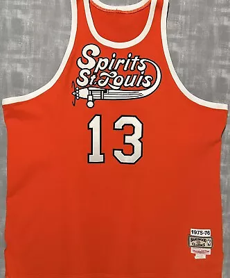 Authentic Vintage Mitchell & Ness Spirit Of St Louis Moses Malone Jersey • $329.99