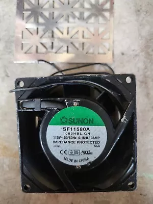 Sunon SF11580A-1083HBL.GN 80mm X 38mm Fan 110V 115V 120V AC 2 Bare Wires NEW • $16