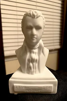 Awesome Vintage Porcelain Willis Music Co Composer MOZART Bust • $19.96