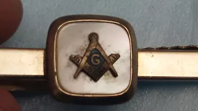 Vintage Masonic Mid Century Tie Clip • $9.99