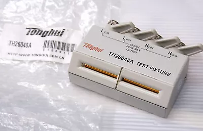 New Tunghui TH26048A Test Fixture In LCR Meter Similar HP Agilent 16038A 16047A • $56.86