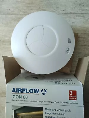 Airflow Icon 60 Extractor Fan 72591701 New Open Box 240v • £40
