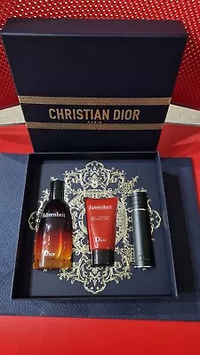 Dior Fahrenheit Perfume Gift Set 100ml 10ml EDT Shower Gel 75ml New 2023💕💕 • £106.99