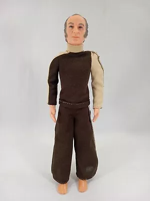 Vintage SPACE 1999 PROFESSOR BERGMAN 9  Action Figure Mattel 1973 • $29.95