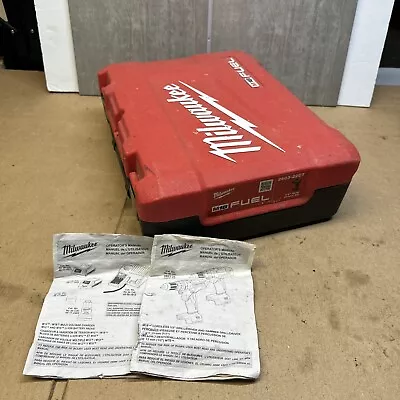 U9 Milwaukee Hard Plastic Case M18 2801-22CT  Fuel Drill And Impact Case Only • $2.99