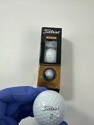 NEW TITLEIST PRO V1 GOLF BALLS (3 Balls) With LOGO /Course Doctors • $14.95