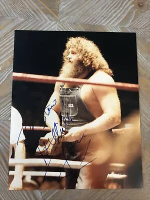 Hillbilly Jim Signed Autographed Vintage 1986 8x10 Photo Wwf Wrestling Legend • $49.95