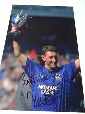 £24.99 • Buy Rangers Fc 1988-89 Premier League Champions Terry Butcher Hand Signed Photo