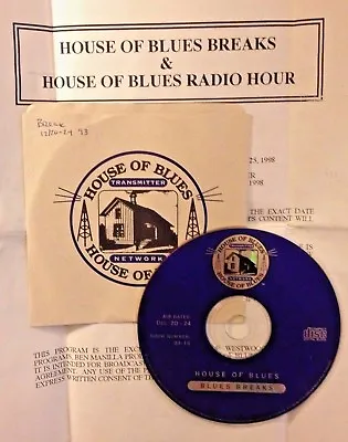 Radio Show:HOUSE OF BLUES 12/31/05 SOLOMON BURKE BONNIE RAITT TOMMY CASTRO • $23.99