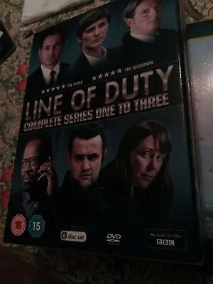 Line Of Duty. Series 1-3 Dvd Box Set. • £14