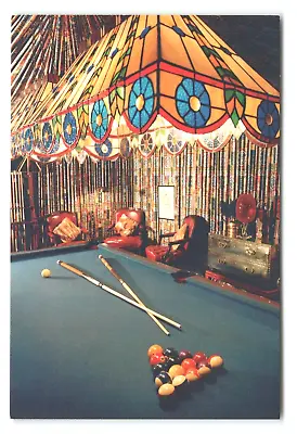 Postcard 4x6 TN Elvis Presley Pool Room Graceland Memphis • $5.65