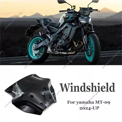 For Yamaha MT-09 2024 New Motorcycle Accessories Black Windshield Yamaha MT-09 • $79.80
