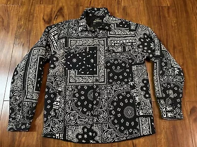 Mason Article Black Paisley Jacket • $20