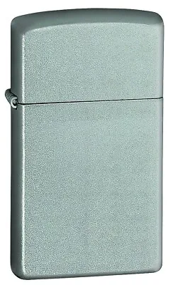 Genuine Zippo Windproof Lighter Satin Slim (91605) Gift Boxed | Brand New • $41.61