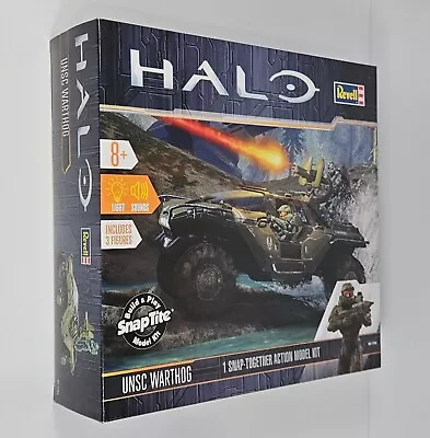 Revell SnapTite Halo UNSC Warthog 1/32 Model Kit Altered • $10