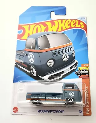 Hot Wheels Volkswagen T2 Pickup Bluegray #42 42/250 - 2024 HW Hot Trucks • $8.99