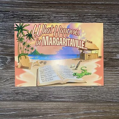 Lot Of 4 Vintage Las Vegas Postcards (margaritaville Forum Shops Ballys) • $2.99