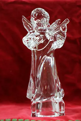 Mikasa Fine Crystal Herald Angel Collection Angelic Mandolin  24% Leaded Crystal • $29.59