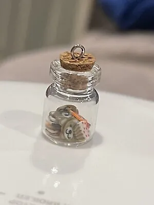 $6 • Buy Bears And Cupcakes Themed Glass Jar Necklace Pendant