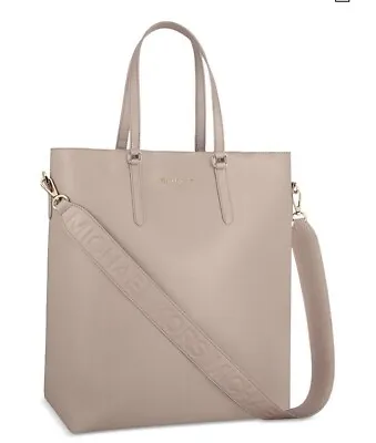 Michael Kors Blush Pink Tote Crossbody Bag Shopper Travel Handbag BNWT • $54.99