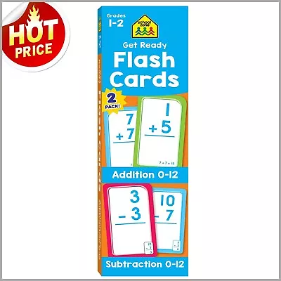 Addition Subtraction Flash Cards For 1st 2nd Grade Math For Kids Learning Basics • $13.50