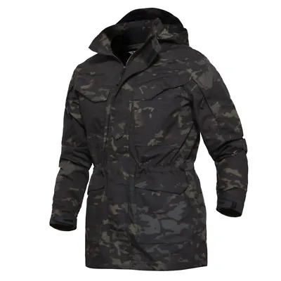 M65 Combat Field Jacket Mens Military Army Coat Tactical Waterproof Hooded Parka • $56.99