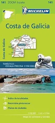 Costa De Galicia - Zoom Map 141: Map (Michelin Zoom Maps 141) • £49.41