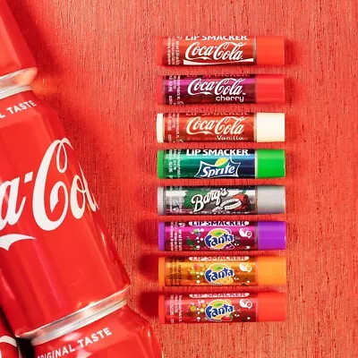 Lip Smacker Lip Balm From COCA-COLA FANTA SPRITE Collection 4g • $8.50