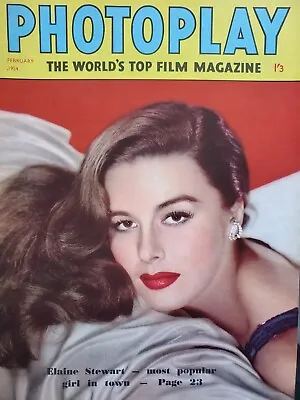 Photoplay Feb 1954  Marilyn Monroe Doris Day Tab Hunter Montgomery Clift • $11.10