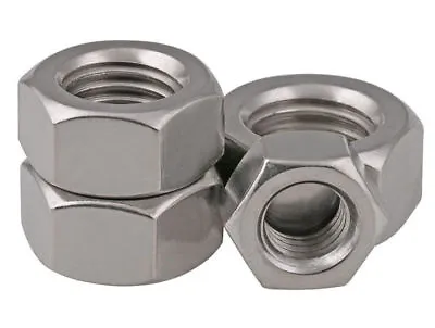 Metric Stainless Steel Hex Nut M2 M2.5 M3 M4 M5 M6 M8 M10 M12 M14 M16 M18 M20  • $3.97