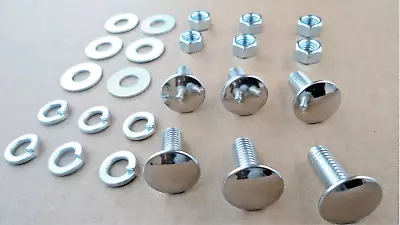 6 High Quality Stainless Steel Bumper Bolt/nuts! For Gm Truck Jimmy Suburban C10 • $18.99