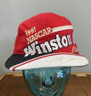 Vintage Jeff Gordon 1997 Winston Cup Champion Racing SnapBack Hat Y2K • $11.99