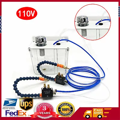 Coolant Cooling Spray Pump Mist Sprayer System For CNC Lathe Milling Machine UPS • $101.65