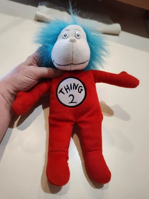 $6.25 • Buy Dr. Seuss Cat In The Hat Plush Thing 2 Official Movie Merch 12  Stuffed Toy