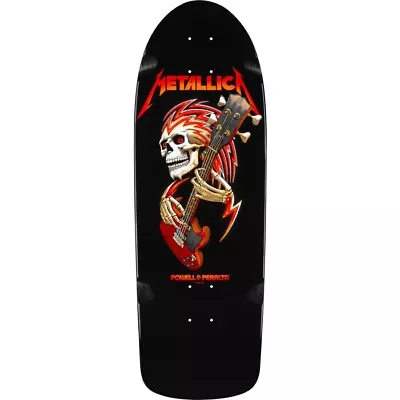 Powell Peralta Metallica Skateboard Deck RARE LE Full Size 10x30” Tony Hawk Cab • $199.99