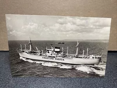 Chastine Maersk Ship Postcard￼ • $10.99