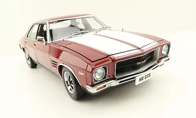 Classic Carlectables 18791 Holden HQ GTS Sedan Monaro Burgundy - Scale 1:18 • $289.95