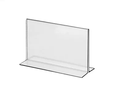 Acrylic Sign Holder Bottom Loading Table Tent • $9.99