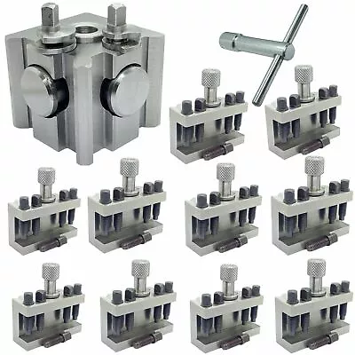 T1 T51 Quick Change Toolpost Set 11 PCS For Boxford Lathes Center  125 To 150mm • $584.03