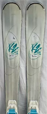 17-18 K2 Luvit 76 Used Women's Demo Skis W/Bindings Size 149cm #347893 • $199