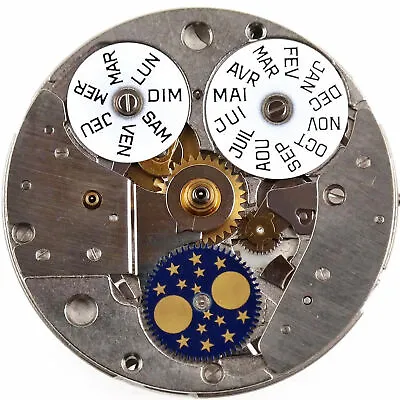 Valjoux 7751 - Automatic Chronograph Triple Date W. Moon-Phases Watch Movement • $630