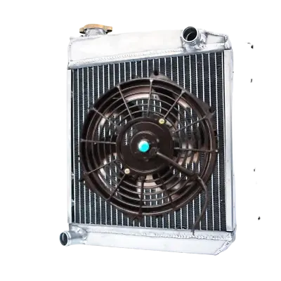 Aluminum Radiator Fan For 1959-1997 ROVER MINI COOPER S SPI 1275 1966 1970 2 Row • $75